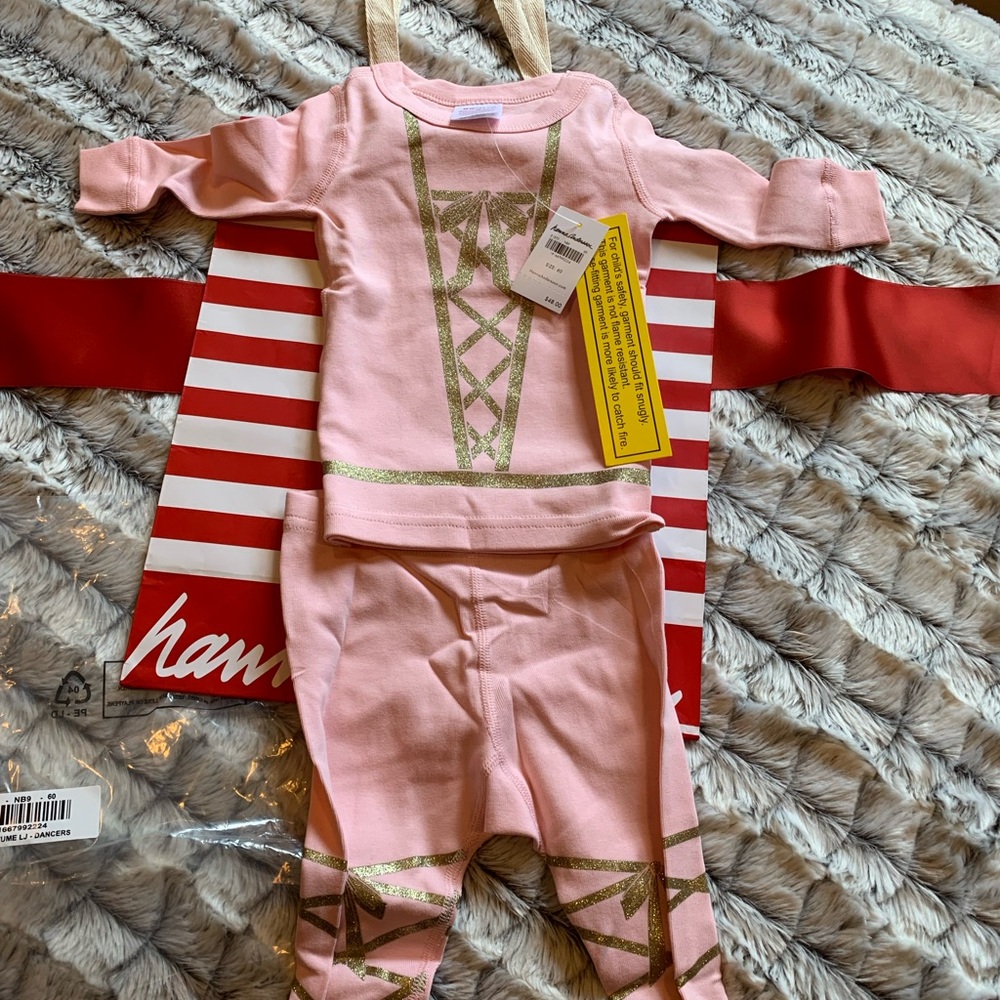 BABY HANNA ANDERSON NWT SIZE 3-6 MONTHS 2 PIECE LONG JOHN